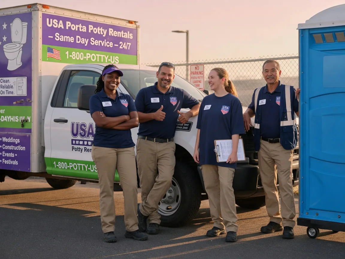 Porta Potty Rental company in Enderlin, ND
