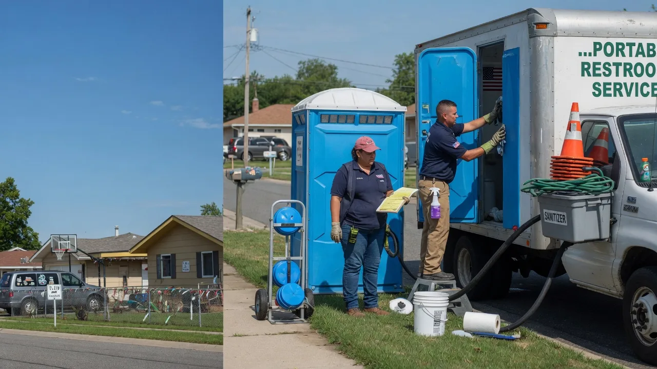 Portable Toilet Rental in Enderlin, ND near me